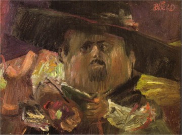 Fernando Botero Werke - Selbstportrait Fernando Botero